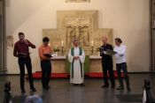 Abschiedsgottesdienst von Pfarrer Alexander Höner am 3. September 2017 in Friedrichshagen. Foto: Jürgen Bosenius / kklios