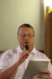 Michael Heinisch-Kirch, Vorstandsvorsitzender der SozDia Stiftung Berlin – Gemeinsam Leben Gestalten –, am 11.September 2018 in der Köpenicker Stadtkirche. Foto: Jürgen Bosenius / kklios