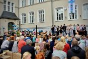 15 Jahre Evangelische Schule Lichtenberg – Jubiläumsgottesdienst am 8. Juli 2017. Foto: Jürgen Bosenius