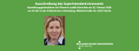 Ausschreibung des Superintendent:innenamts – Vorstellungsgottesdienst mit Pfarrerin Judith Kierschke am 22. Februar 2026 um 16 Uhr in der Erlöserkirche Lichtenberg, Nöldnerstraße 43, 10317 Berlin. Foto: Privat.