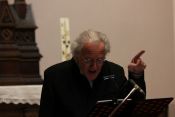 „Ein Abend, der nachklingen wird“: Hermann Beil las „Alte Meister“ von Thomas Bernhard in der Erlöserkirche. Foto: Martin Minges