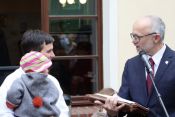 Evangelische Kirchengemeinde Berlin-Kaulsdorf: Herzlich willkommen Pfarrerin Elisabeth Collatz! Foto: Jürgen Bosenius / www.ekbso.de