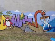 Ev. Paul-Gerhardt-Kirchengemeinde Lichtenberg:&nbsp;Graffiti-Projekt „Gestalte deinen Raum“. Foto: Projekt