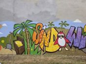 Ev. Paul-Gerhardt-Kirchengemeinde Lichtenberg:&nbsp;Graffiti-Projekt „Gestalte deinen Raum“. Foto: Projekt