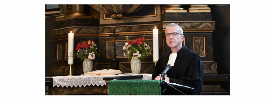 Evangelische Kirchengemeinde Mühlenfließ: Herzlich willkommen Pfarrer Dr. Rainer Metzner! Foto: Ev. Kirchengemeinde Mühlenfließ