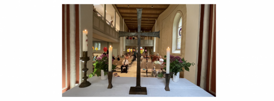 Feierliche Wiedereröffnung der Kirche in Neuenhagen-Süd am 21. Juni 2026. Foto: Gerald Arnold