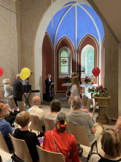 Feierliche Wiedereröffnung der Kirche in Neuenhagen-Süd am 21. Juni 2026. Foto: Gerald Arnold