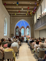 Feierliche Wiedereröffnung der Kirche in Neuenhagen-Süd am 21. Juni 2026. Foto: Gerald Arnold