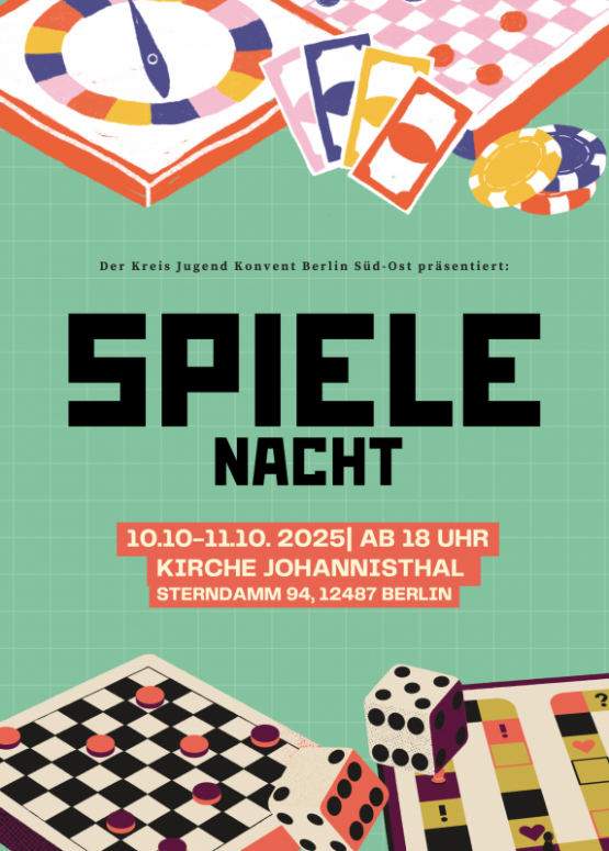 Der Kreis-Jugend-Konvent Berlin Süd-Ost präsentiert: SPIELENACHT