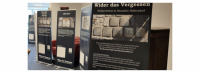 Die Evangelische Kirchengemeinde Berlin-Kaulsdorf zeigt die Ausstellung „Gegen das Vergessen“ Stolpersteine in Marzahn-Hellersdorf vom 22. April bis 13. Mai 2025 in der Jesuskirche. Foto: Bündnis für Demokratie und Toleranz Marzahn-Hellersdorf