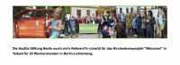 Die SozDia Stiftung Berlin sucht ein*e Referent*in (m/w/d) für das Kirchenkreisprojekt "Welcome!" in Teilzeit für 25 Wochenstunden in Berlin-Lichtenberg.