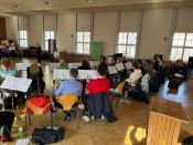 Bläserworkshop mit Martin Reuthner im Haus des Kirchenkreises. Foto: ekbso.de